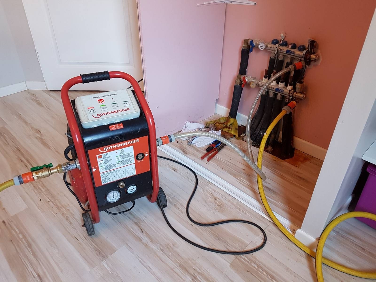 İçmeler Protherm Hermetik Şofben Petek Temizliği